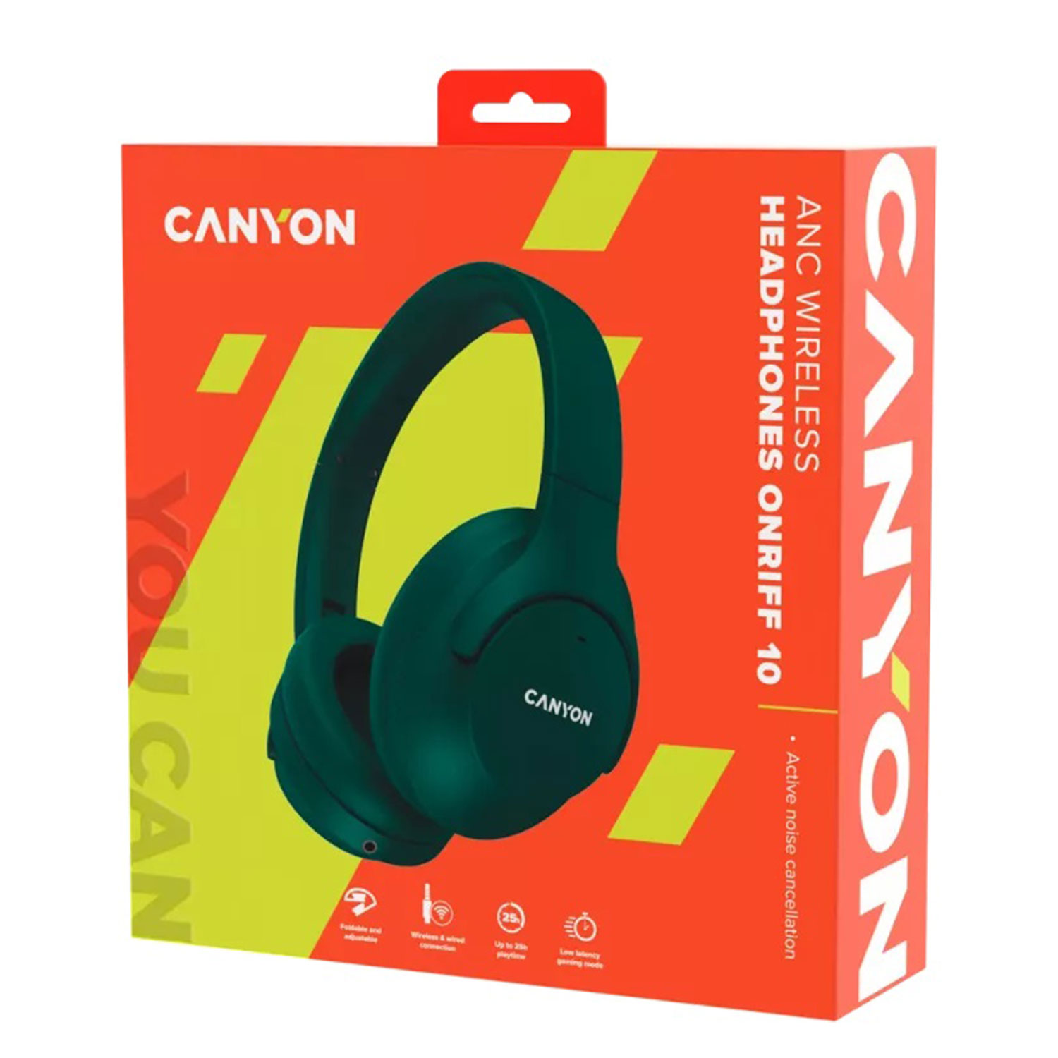 Headphones Canyon OnRiff 10 CNS-CBTHS10GN — 6
