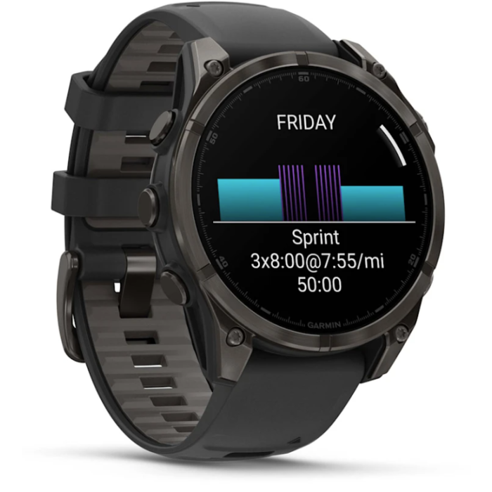 Fenix 8 – 47 mm AMOLED Sapphire Carbon — 5