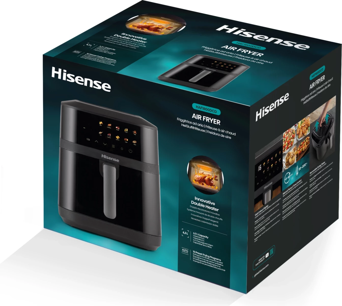 Аэрофритюрница Hisense HAF1800DCD — 8
