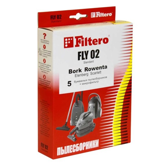 Vcl dust bag FILTERO FLY 02 STND — 2