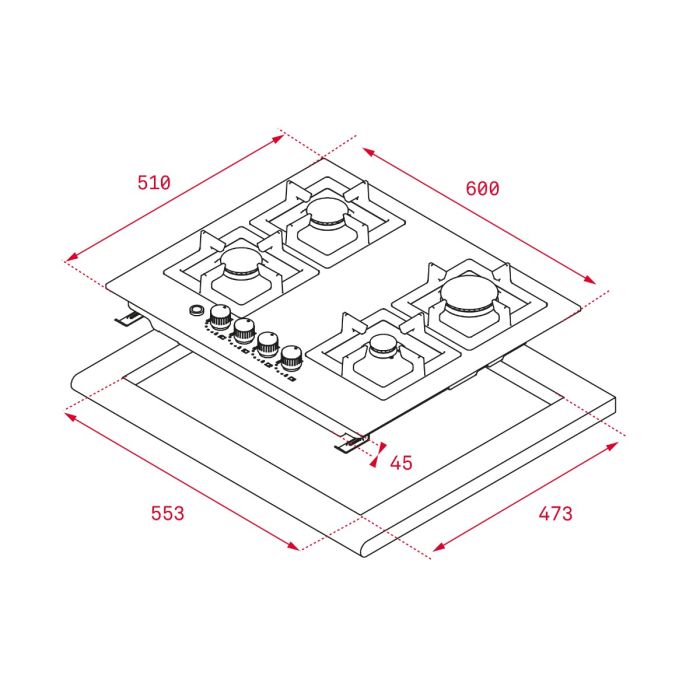 Teka EFX 60.1 2G 2H AI AL DR BUT — 7