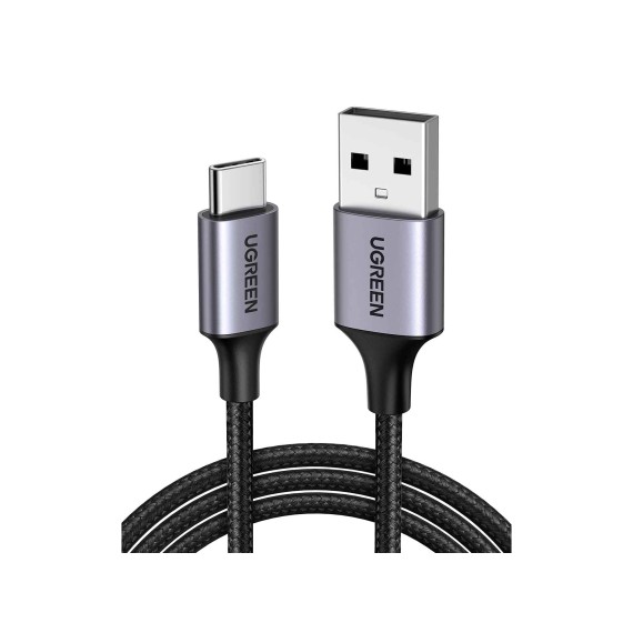 Cable UGREEN USB-A to Type-C nickel plating BK 60128 — 3