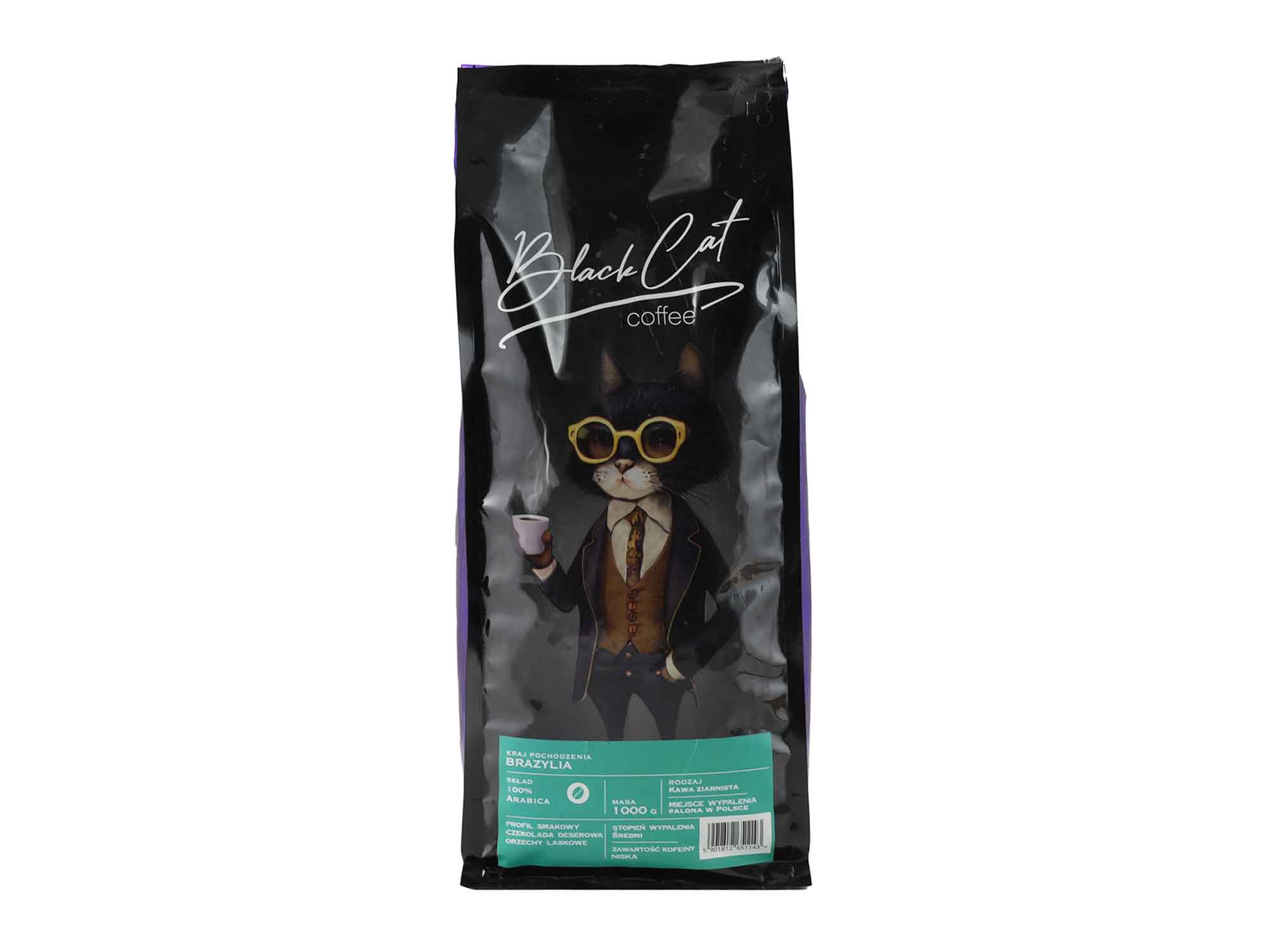 Coffee beans CAT BRAZYLIA 100% ARABICA — 6