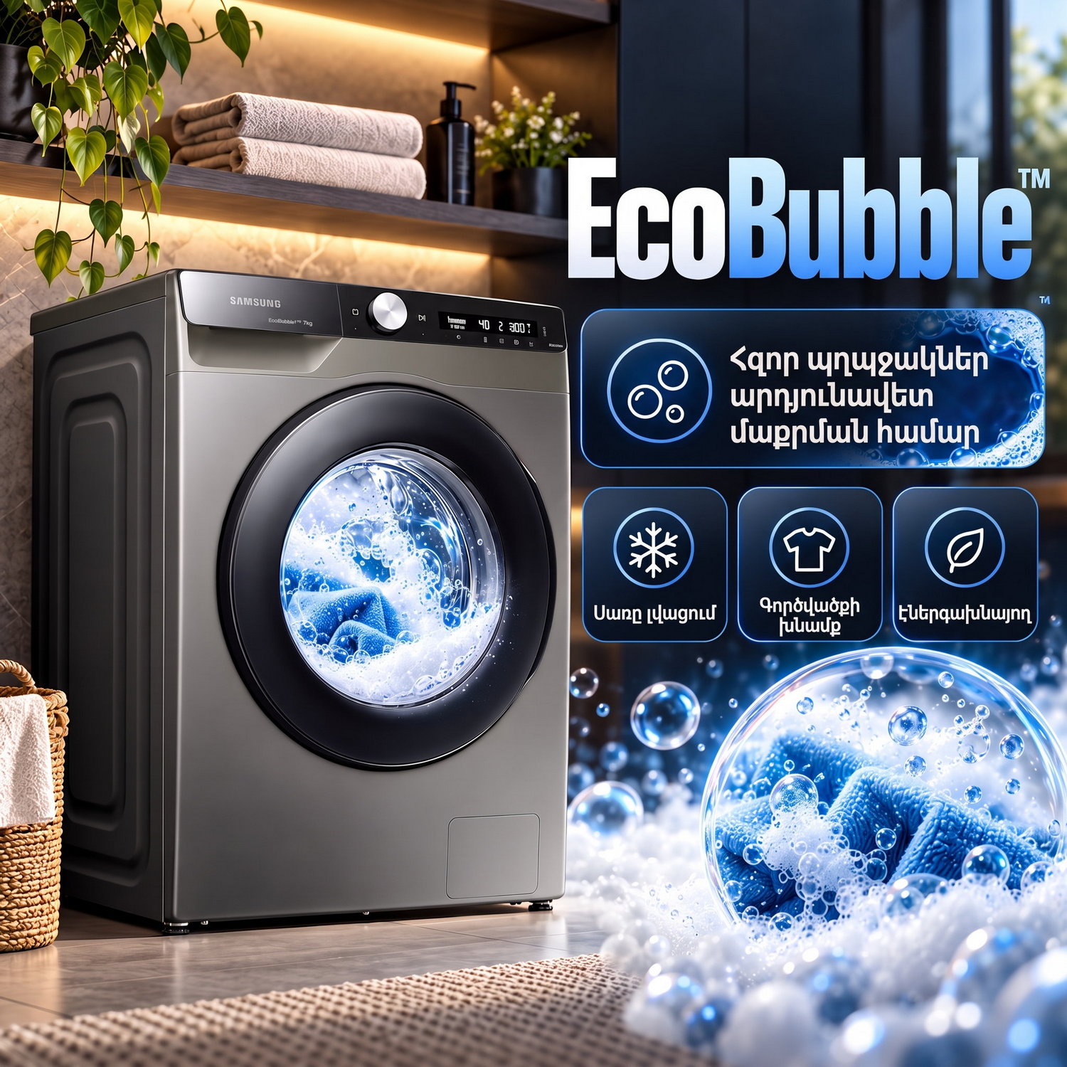 Стиральная машина Samsung WW70AG6S23AXLP 7 кг — 10