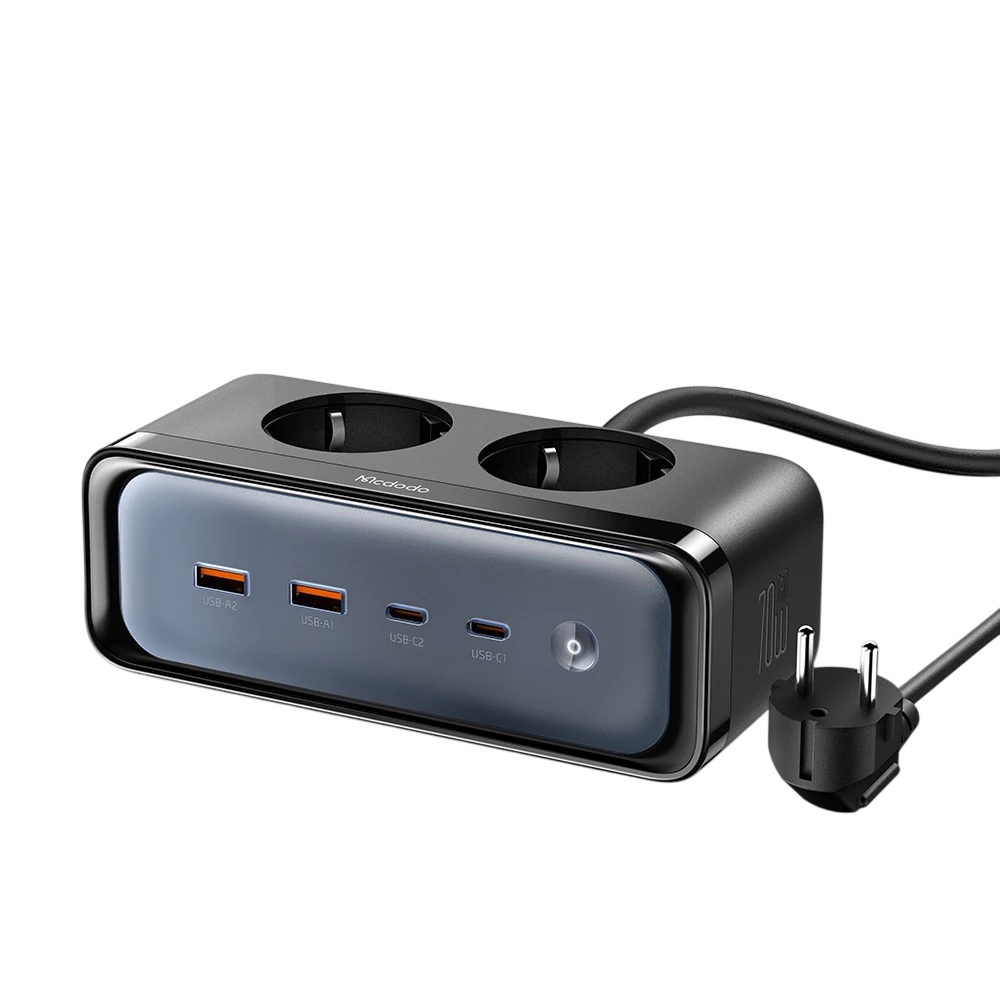 McDodo 70W 2C+2A+2AC GAN Power Strip CH-461