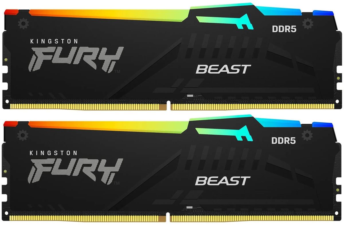 5600MT s DDR5 CL36 DIMM Kit of 2 FURY Beast EXPO KF556C36BBEK2-64 — 2
