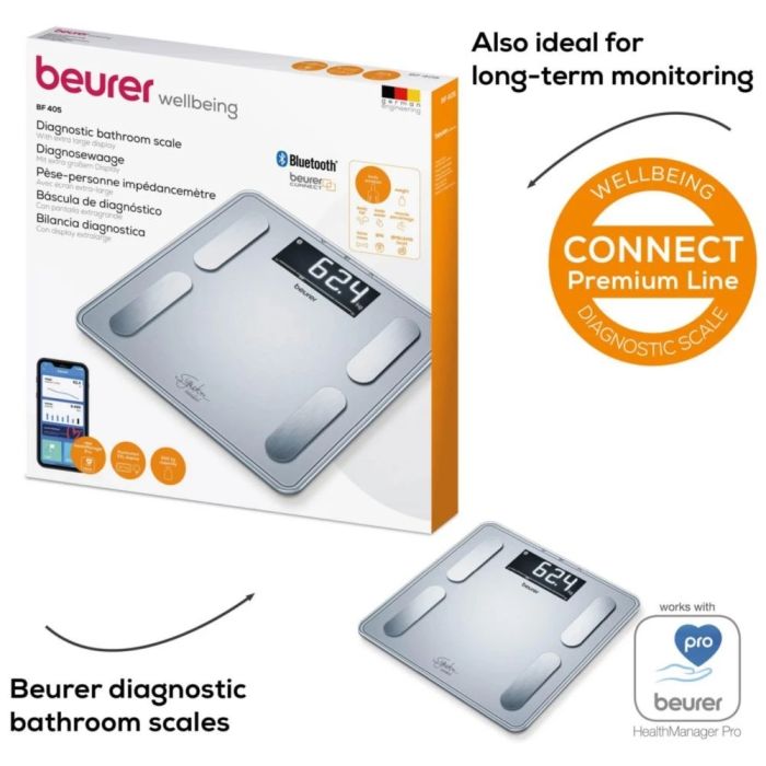 Beurer BF405 Signature Line diagnostic bathroom scale — 2