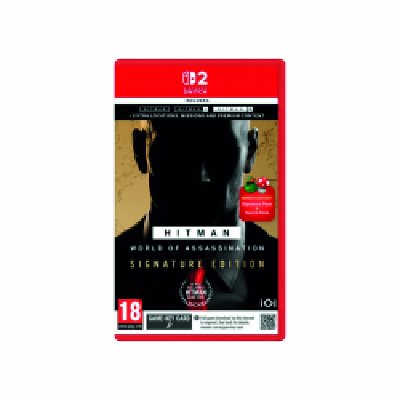 Game disc NS2 Hitman World of Assassination