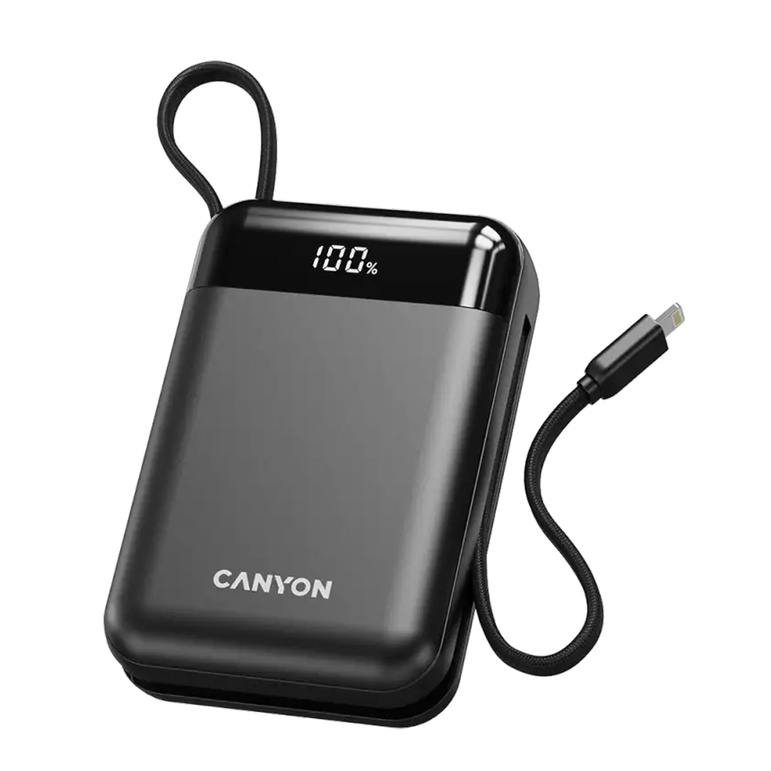 Power bank Canyon OnPower 204 20000mAh Bulit-in Cable PD 20W CNS-CPB204B — 2