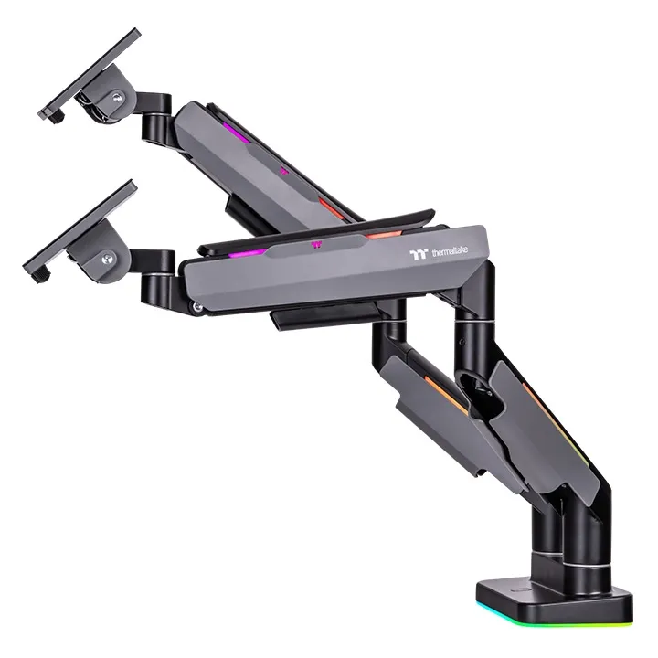 Thermaltake Dual RGB Monitor Arm — 3
