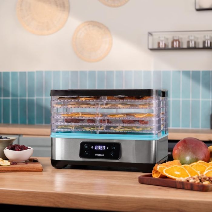 Cecotec 04949 dehydrator with 5 height adjustable trays — 9