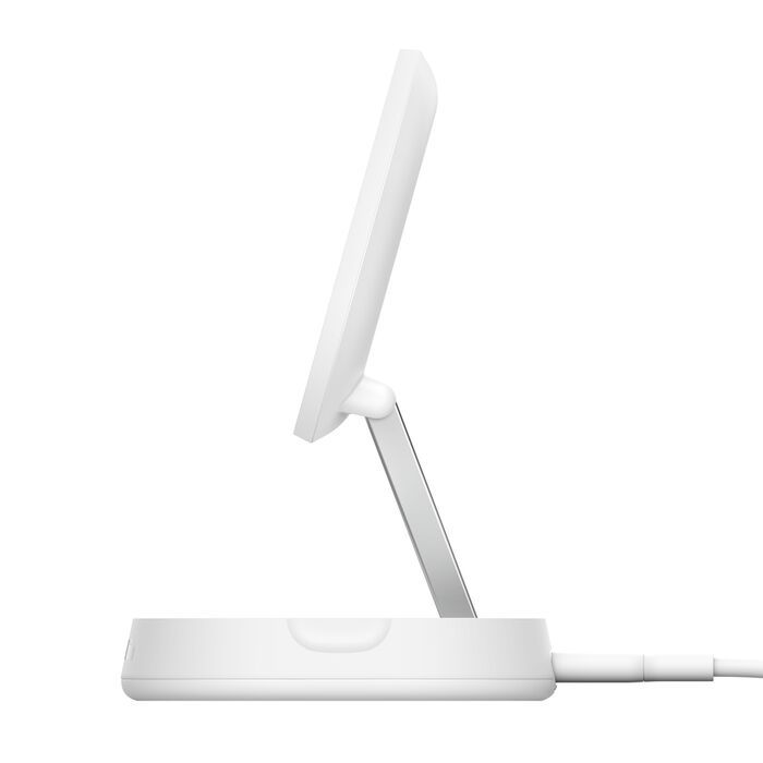 Belkin Folding Wireless Charging Stand With Qi2 Magnetic WIA008BTWH 15W — 4