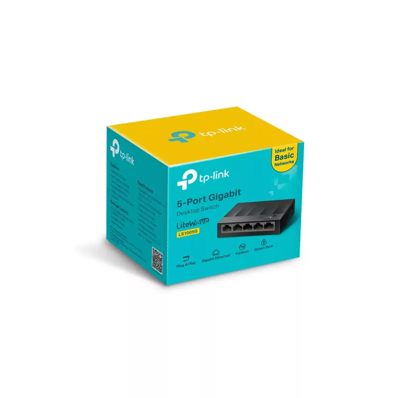 Gigabit Switch 5port 10 100 1000 TP-Link LS1005G — 2