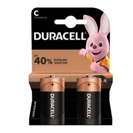 Battery Duracell C KX2 x10 1 5v LR14 — 2