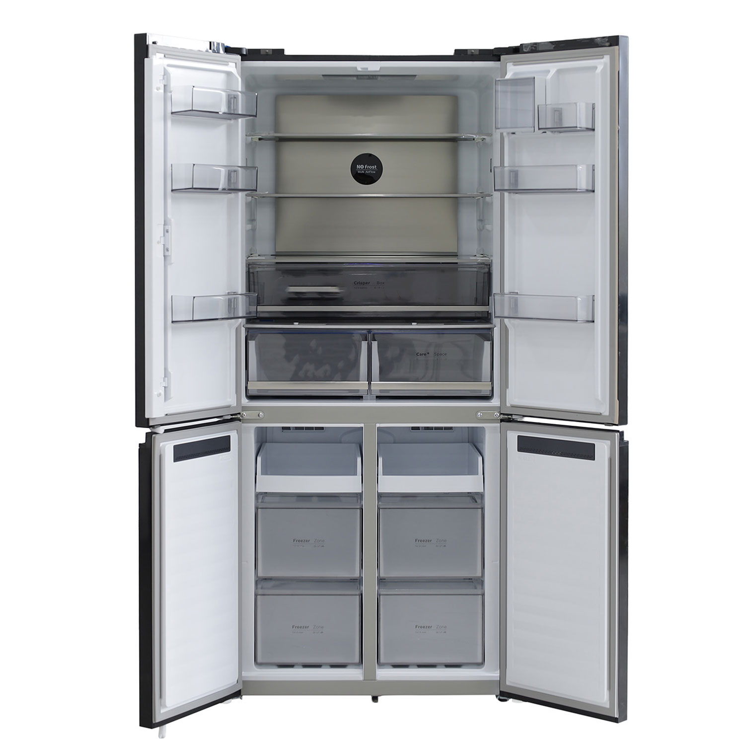 Refrigerator HOFFMANN HR510NFCD- -GLASS — 5