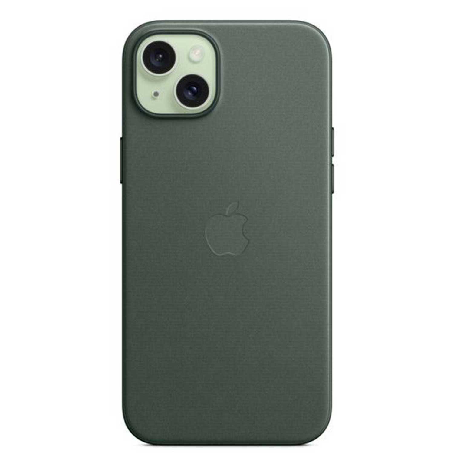 Phone case iPhone 15 Plus FineWoven Case with MagSafe Evergreen — 2