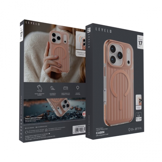 Levelo Cabin Magsafe Case For iPhone 17 Pro Sunrise — 2