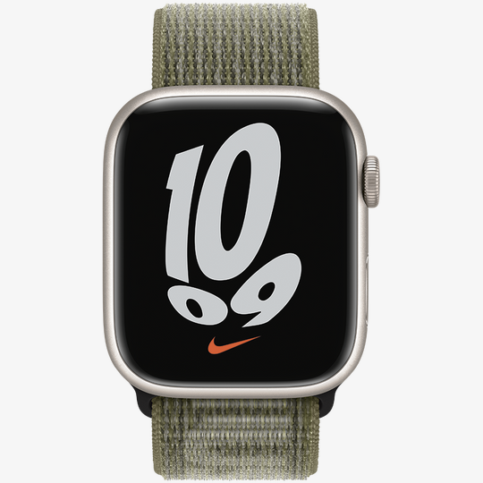 Band 45mm Nike Sport Loop Sequoia Pure Platinum — 3