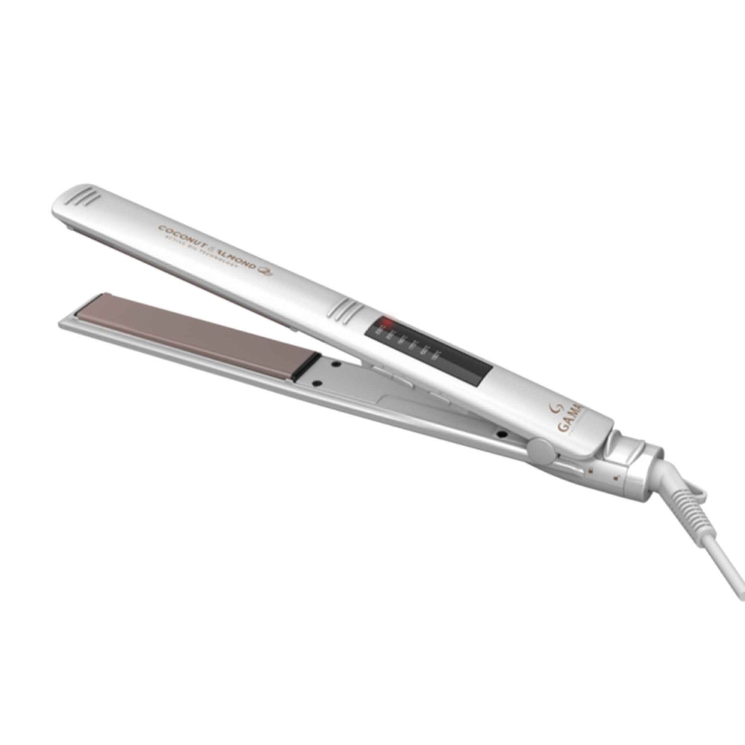 Hair styler GA.MA ELEGANCE LED COCONUT ALMOND GI0240 — 2