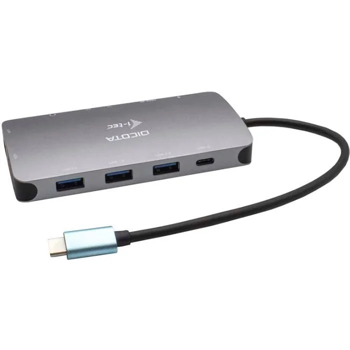Dicota USB-C Portable 10-in-1 Docking Station D31955 — 2