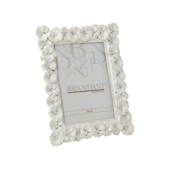 Brandani 51623 rose Ivory polyresin photo frame 13x18sm — 2
