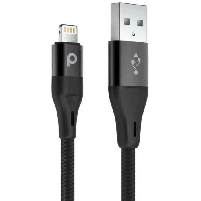 Cable Lightning Porodo Aluminum Braided 2 — 2