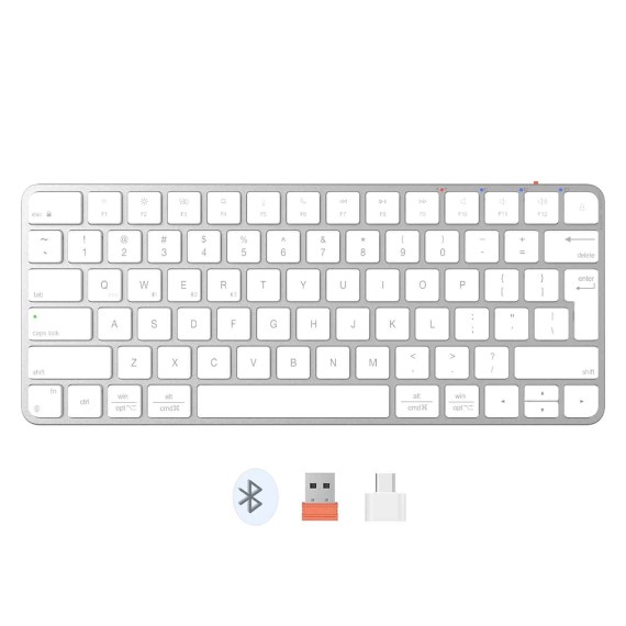 Keyboard MEETION iKey Wrls+BT Ultra-thin RU K210 — 2