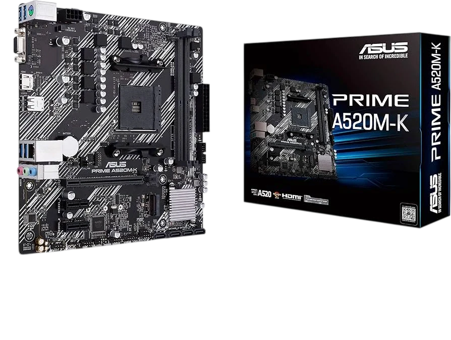 PRIME A520M-K AMD® A320 AM4s Ryzen — 3