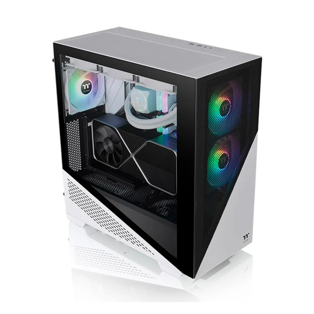 Case Thermaltake Divider 370 TG ARGB Snow — 2