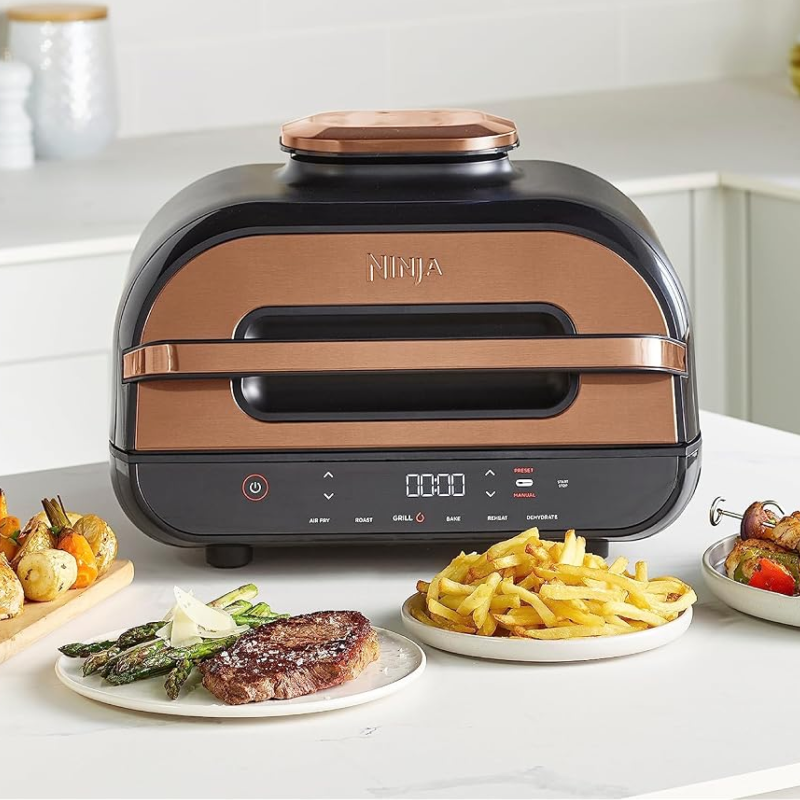 Air fryer Ninja Foodi MAX Grill & hot air fryer AG551EUCP Grill with convection — 3