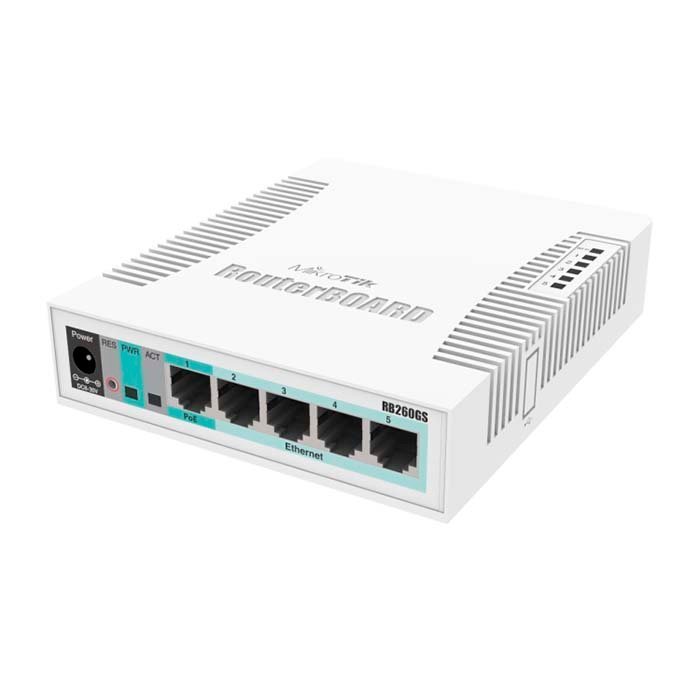 Router MIKROTIK RB260GS 5port — 2