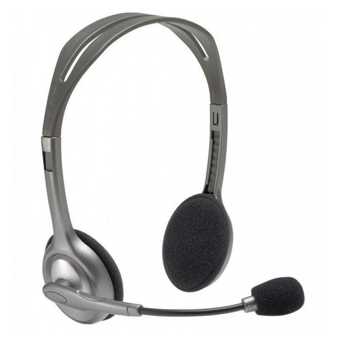 Stereo headset Logitech H110 — 3
