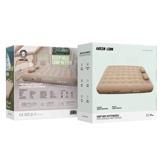 Automatic inflatable mattress Green Lion GMT-200 — 2