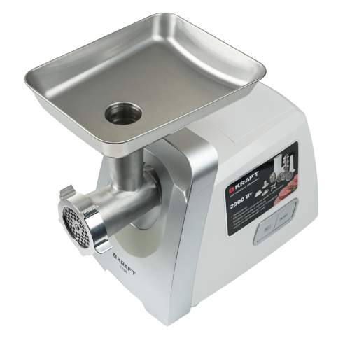 Meat grinder KRAFT KF KF-MG2302PW — 2