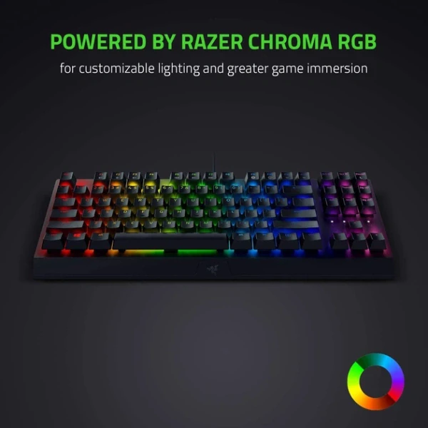 Keyboard Razer BlackWidow V3 Tenkeyless Cyrillic Layout Switches RZ03-03490700-R3R1 — 9