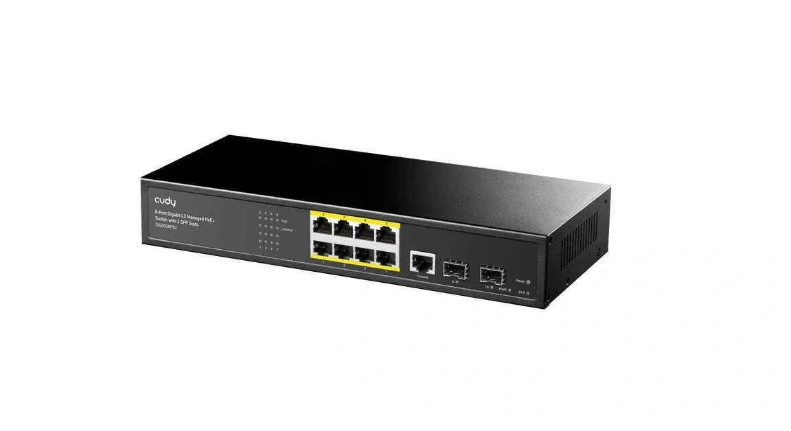 Cudy GS2008PS2 POE 8xGigabyte +2 SFP — 2