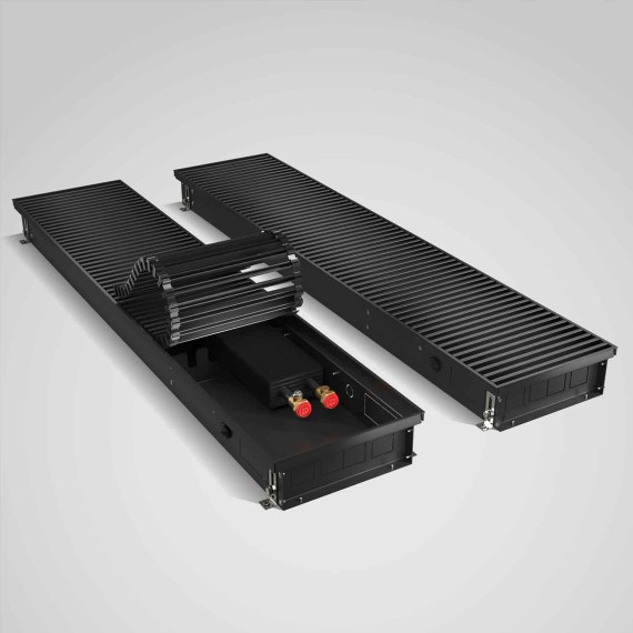 In floor convector ROYAL THERMO ATRIUM-75 200 1800-DG-U-BL — 2