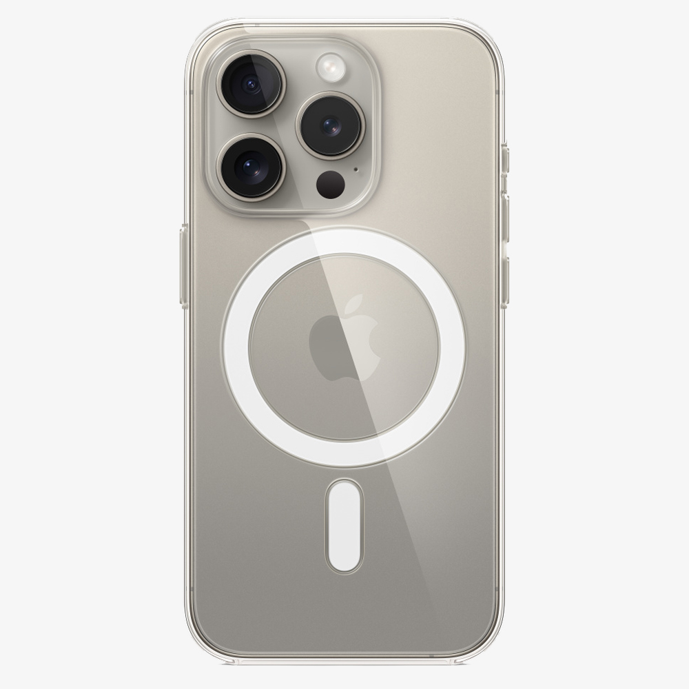 Cover for iPhone 15 Pro Clear case with MagSafe — 2