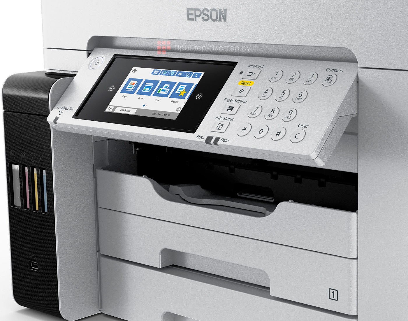 Epson L15180 A3+ Colour Ink jet with Ink Tank MF 4 in 1 Printer with A3+ Scanner Copier ADF FAX C11CH71408 — 2