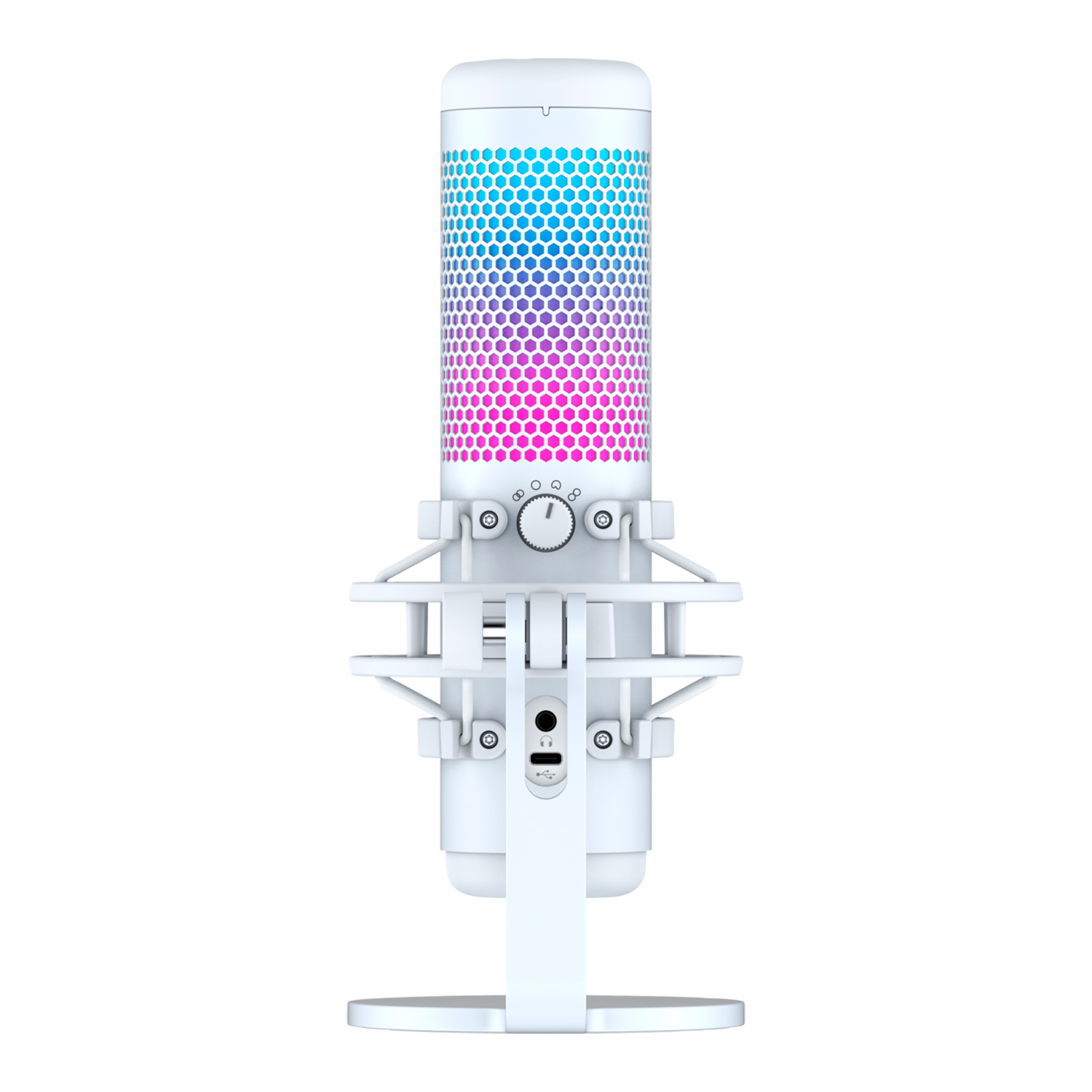 Streaming Microphone HyperX QUADCAST S WH 519P0AA — 2