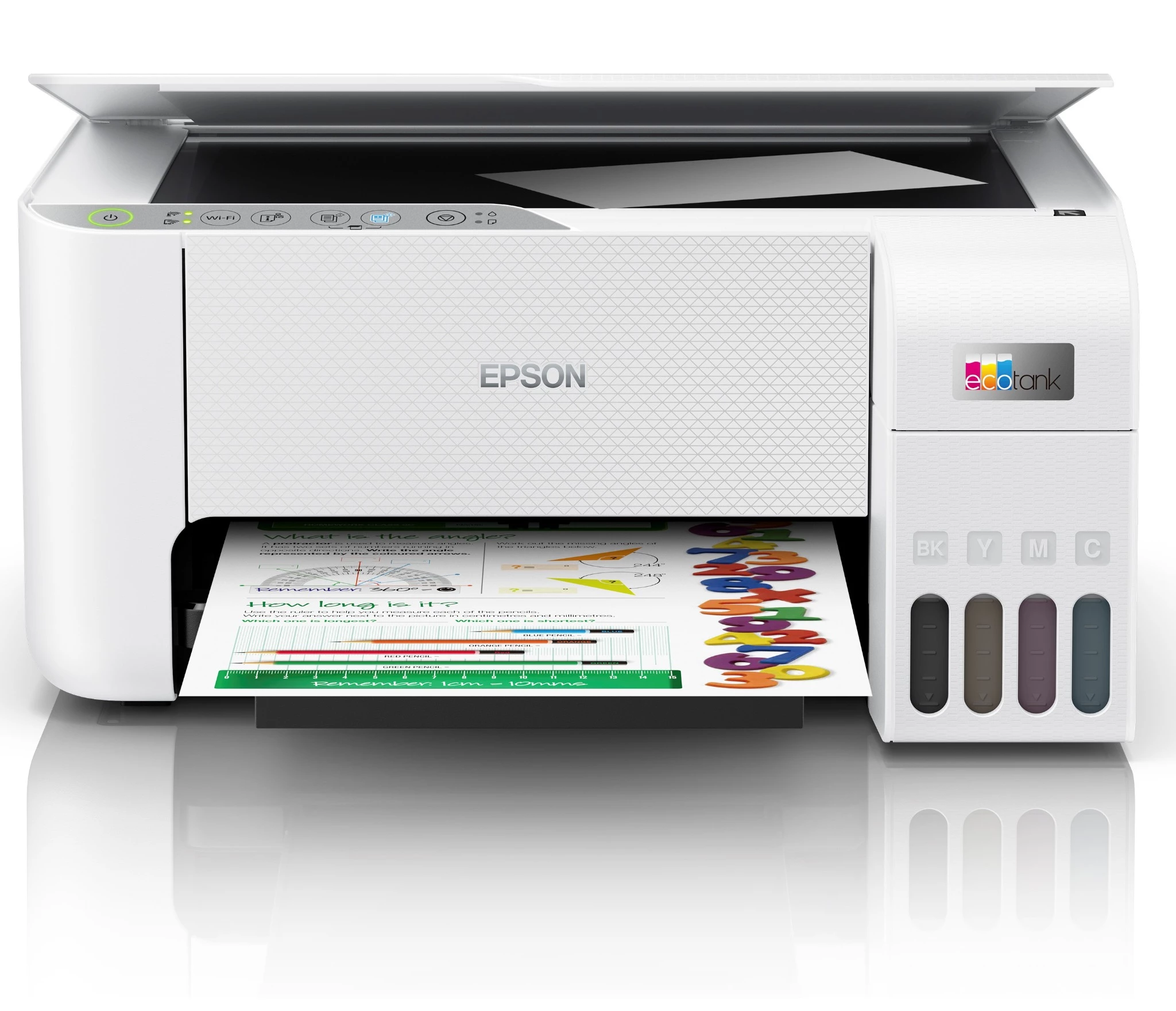 Epson L3256 A4 Colour Ink jet with Ink Tank Print Copy Scan — 3