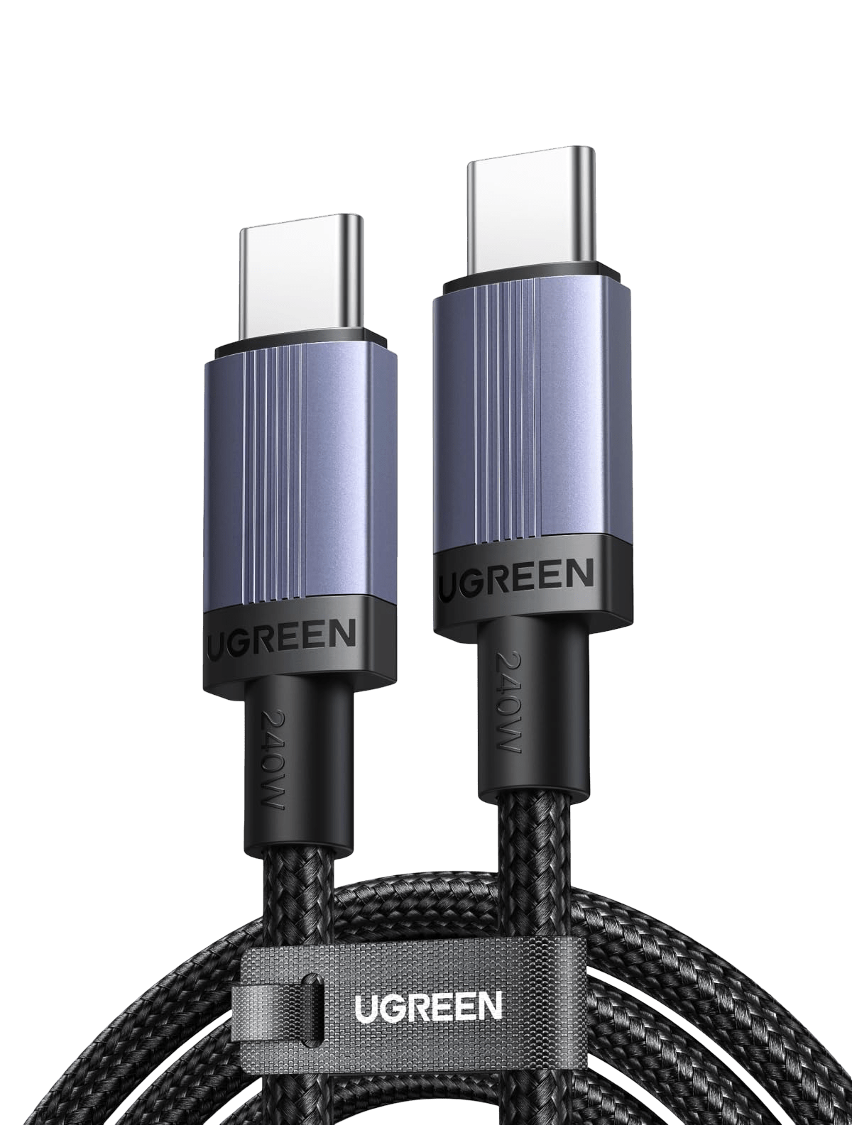 Fast charging cable UGREEN USB C to USB-C PD Max 240W — 3