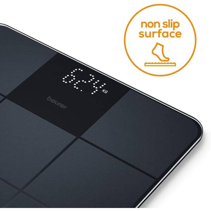 Beurer GS235 glass bathroom scale — 2