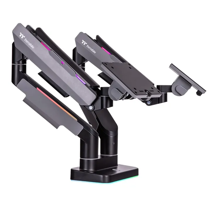 Thermaltake Dual RGB Monitor Arm — 2