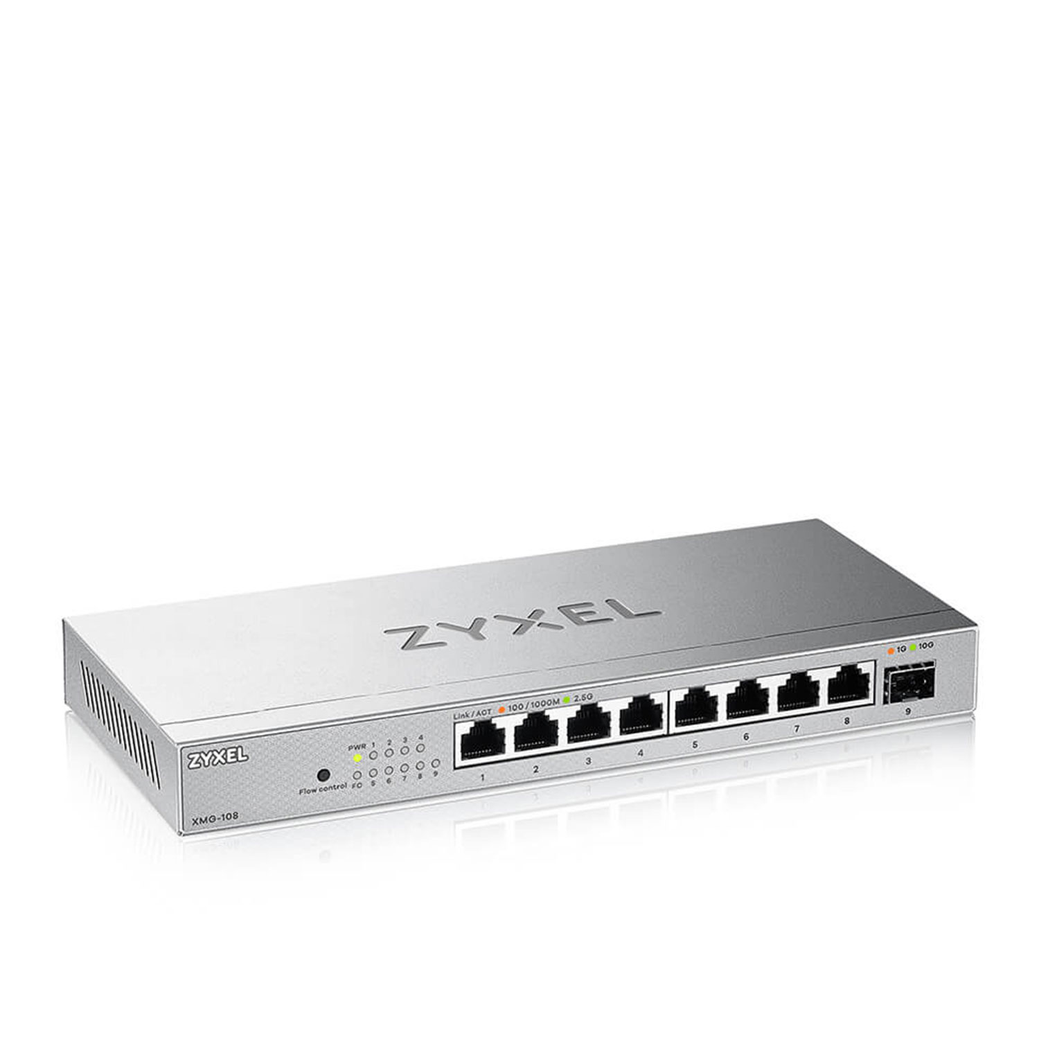 Network switch ZYXEL XMG-108 Multi-Gigabit 8xRJ-45 1xSFP+ XMG-108 — 2