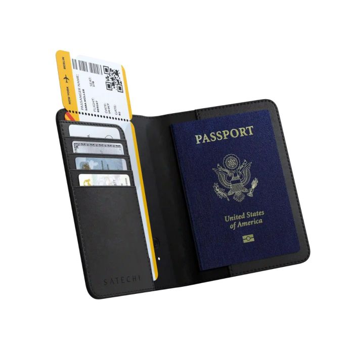 Satechi Vegan Leather Passport Cover with Find My ST-VPCK — 3