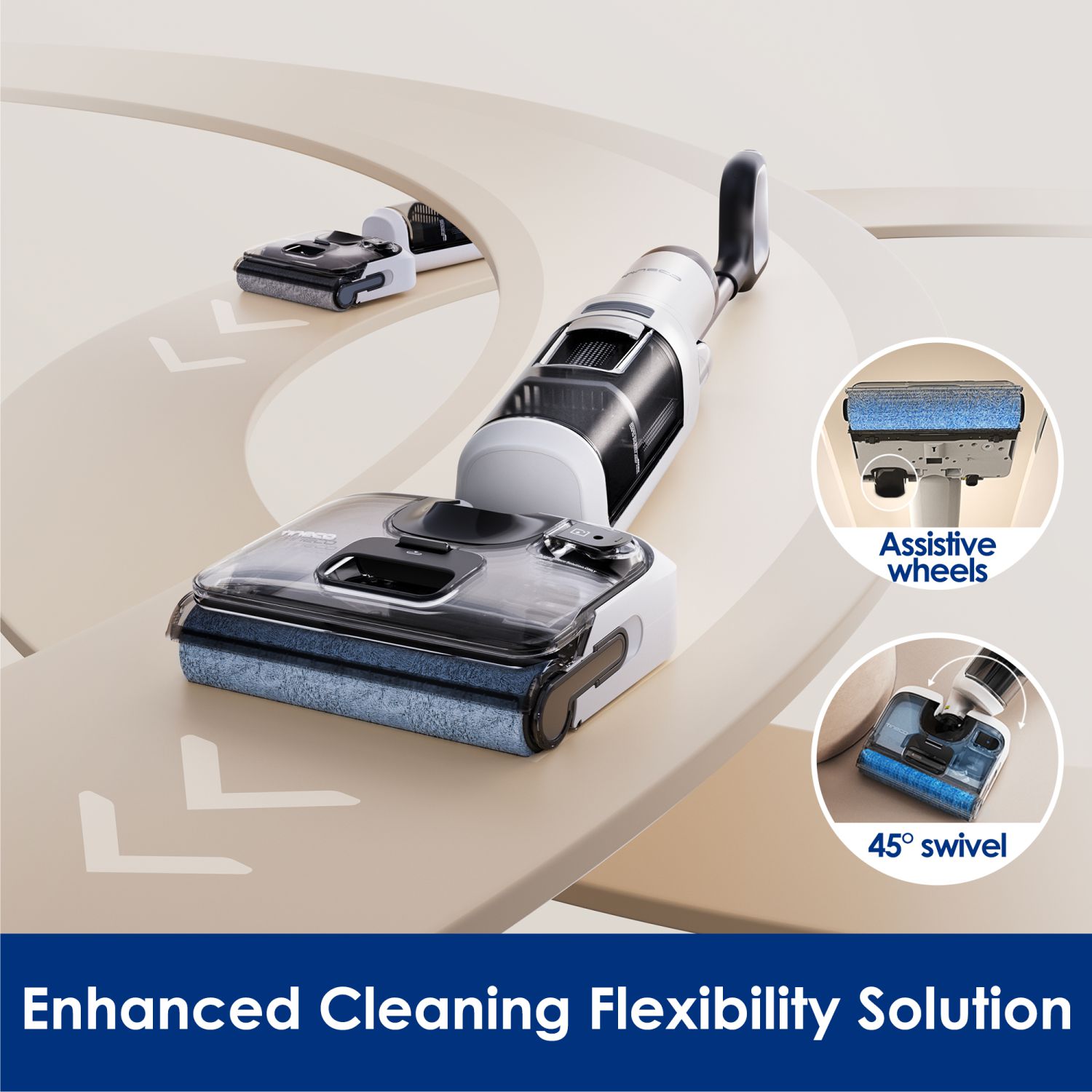 Vacuum cleaner wireless TINECO FLOOR ONE S6 STRETCH PRO FW422700RU — 4