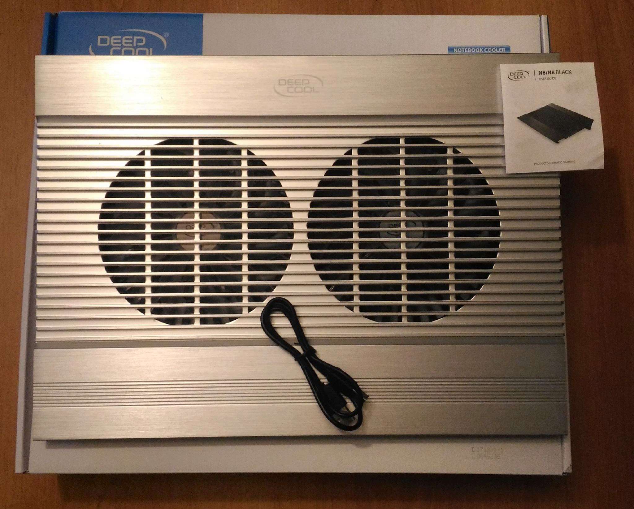 Cooling pad DeepCool N8 up to 17 — 2