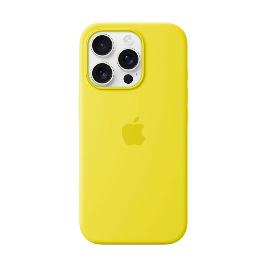 Cover for iPhone 16 Pro Silicone Case With MagSafe Star Fruit