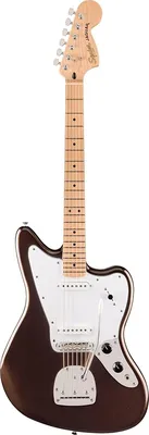 Squier Affinity Series Jaguar Maple Fingerboard Pickguard Mystick Metalic Brown
